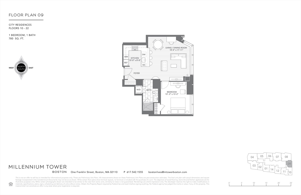 1 Franklin St #1709 Boston, MA 02110