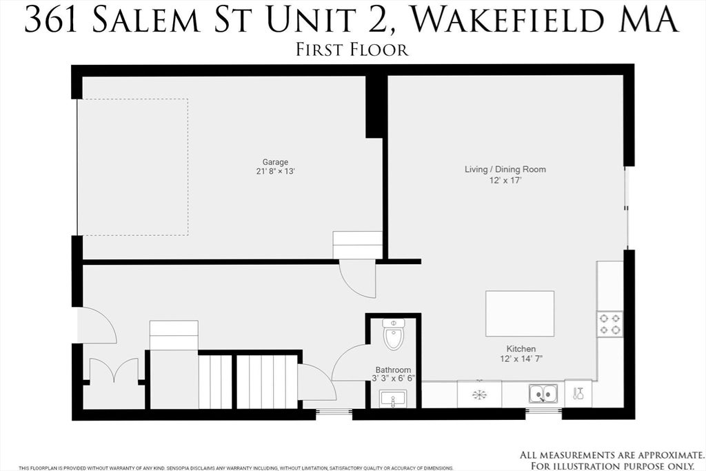 361 Salem St #2 Wakefield, MA 01880