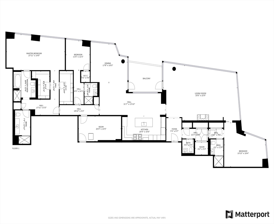 1 Franklin St #PH3A Boston, MA 02110